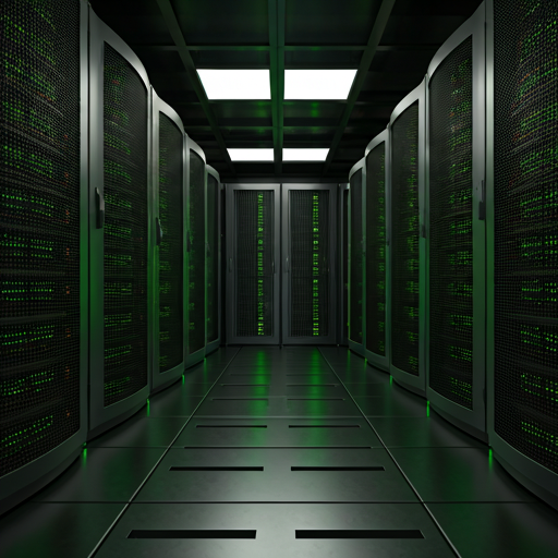 professional data center racks